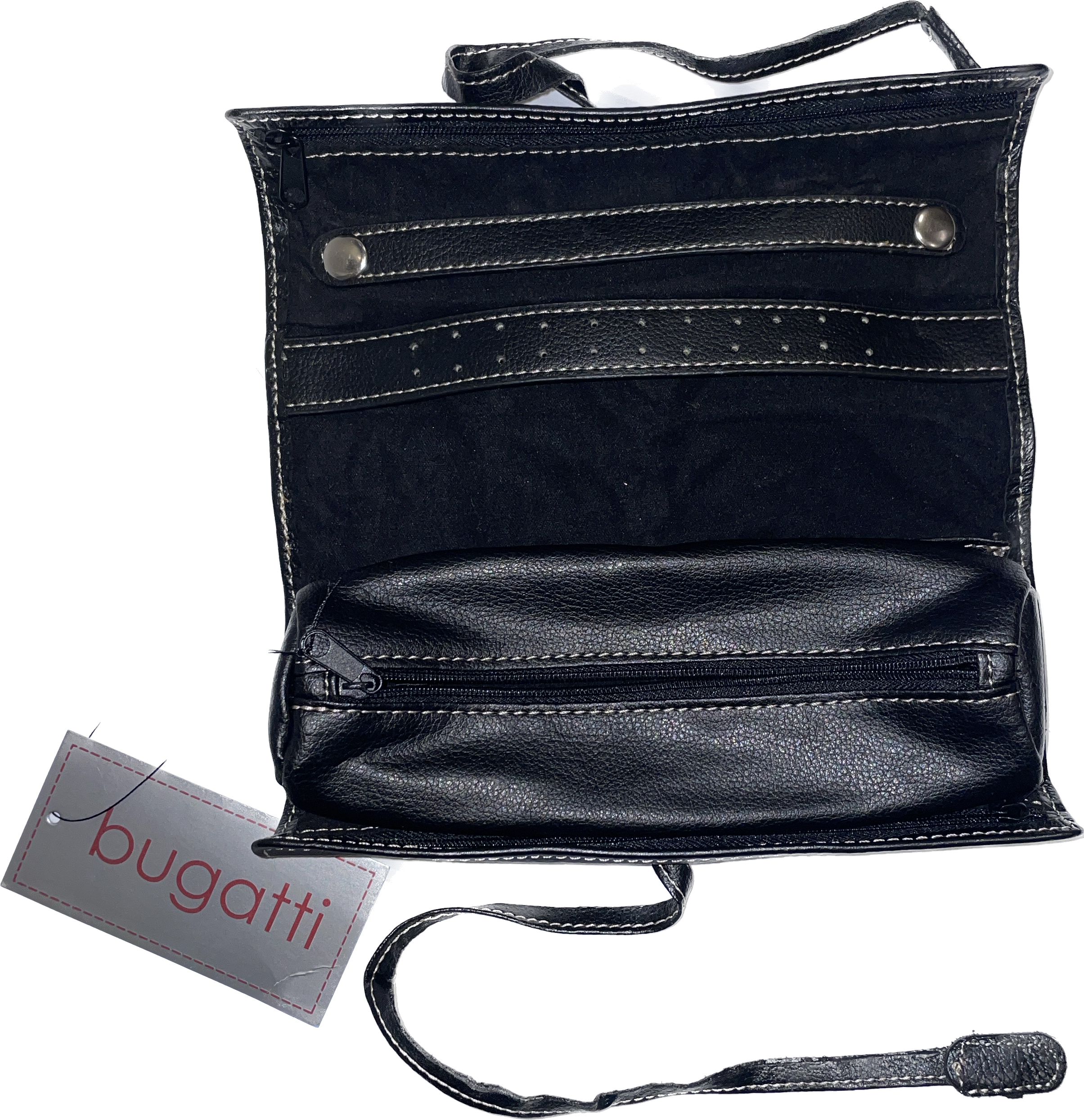 Bugatti Genuine Leather Pencil Case