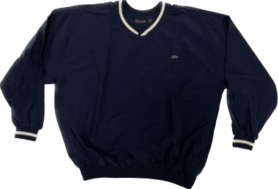 Antigua Windshirt - Navy & White