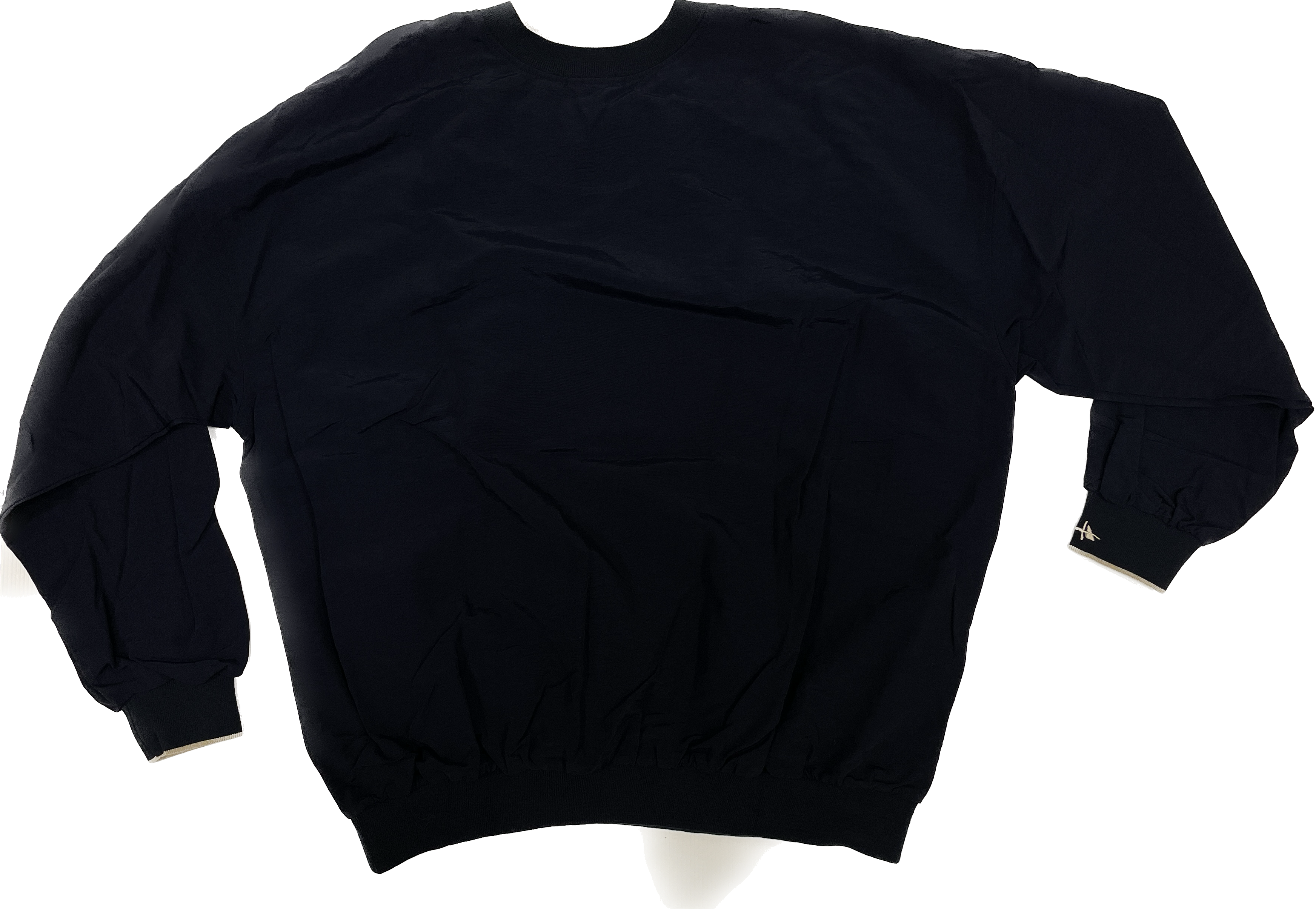 Antigua Water Resistant pullover - Navy and beige 