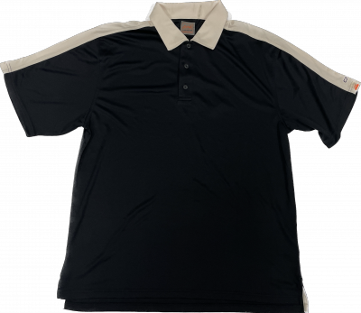 Black & White Men's Short Sleeve Polo