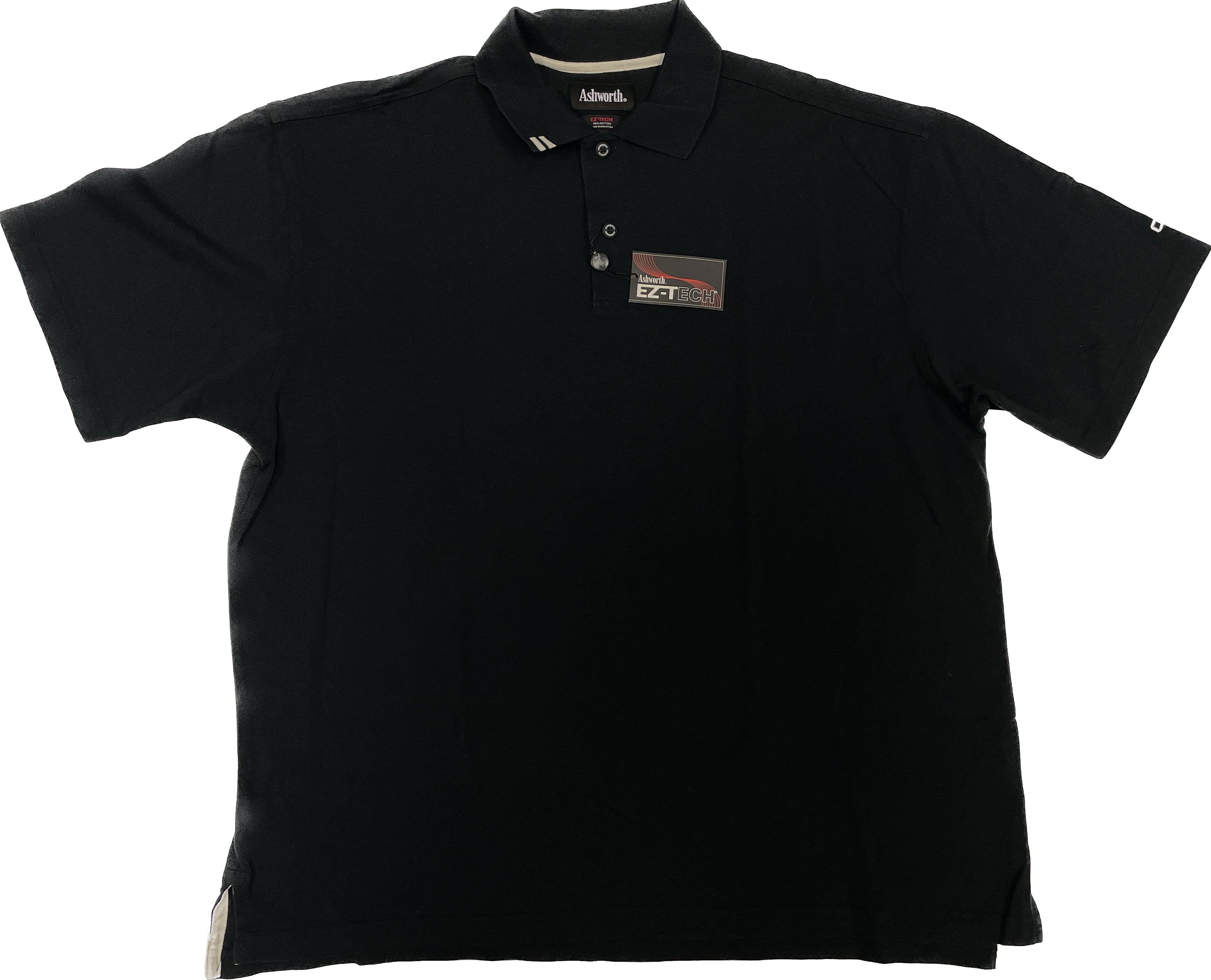 Polo à manches courtes de golf Ashworth pour homme - Noir