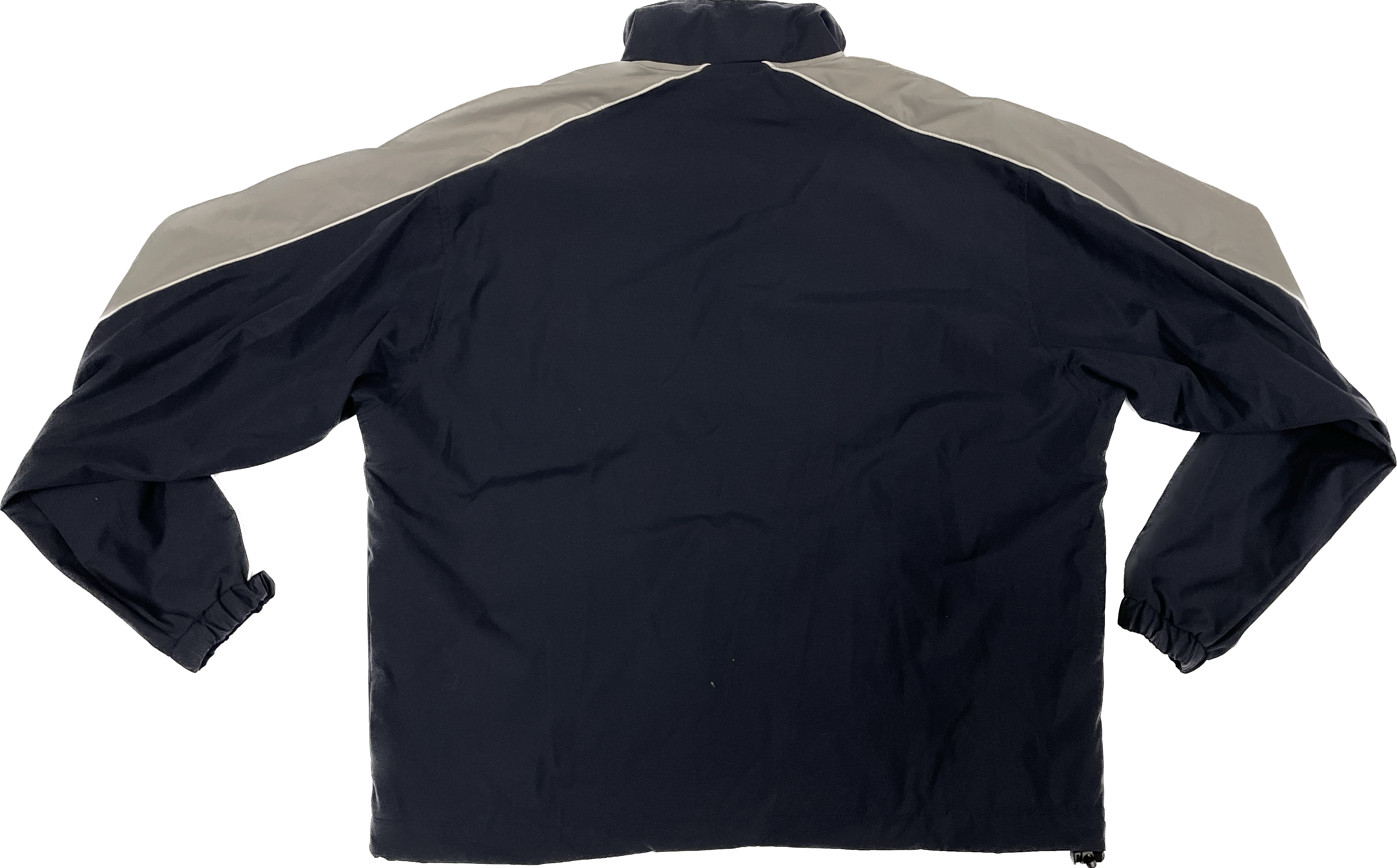 Antigua Pullover Windbreaker - Navy & beige