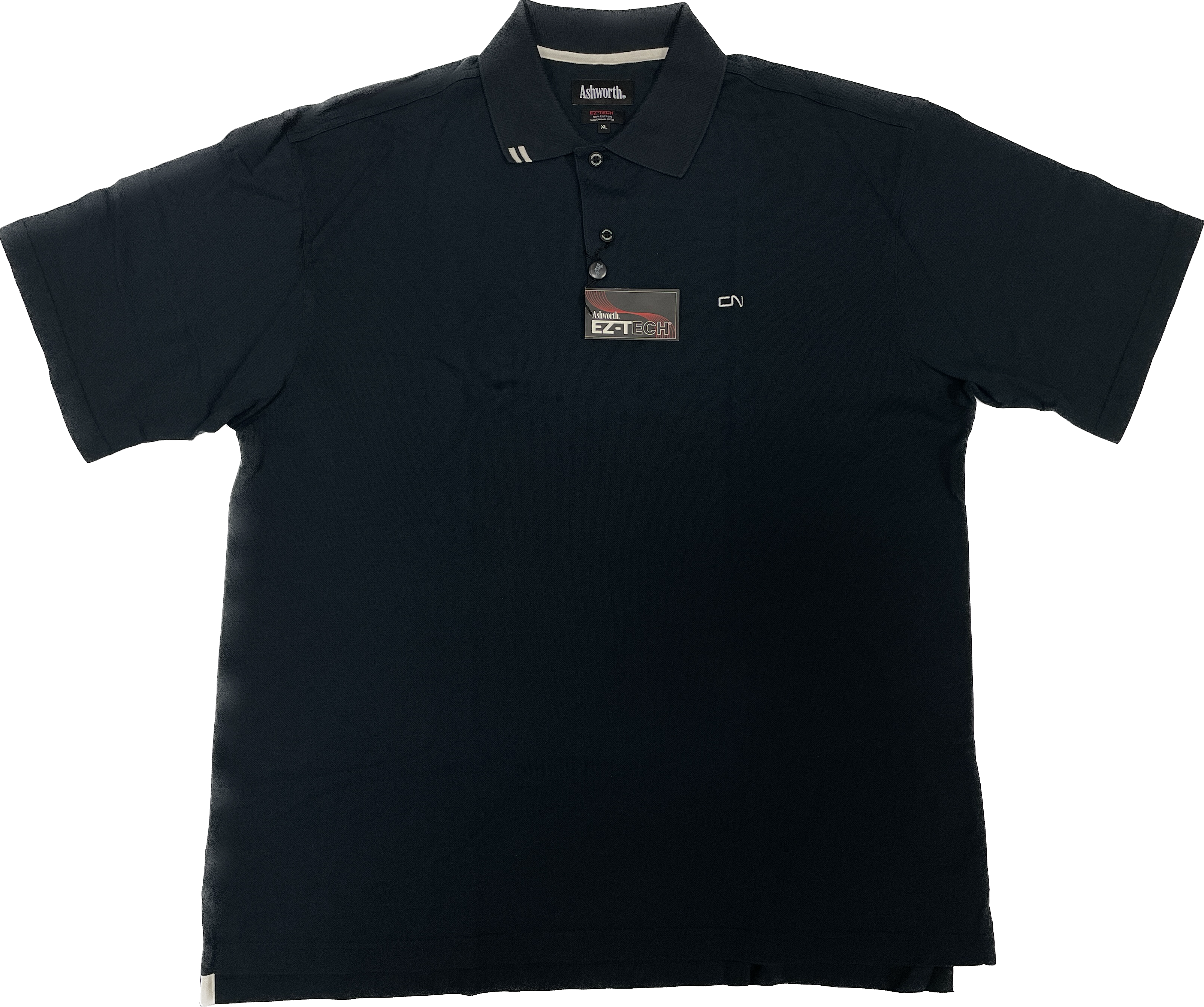 Polo à manches courtes de golf Ashworth pour homme - Marine