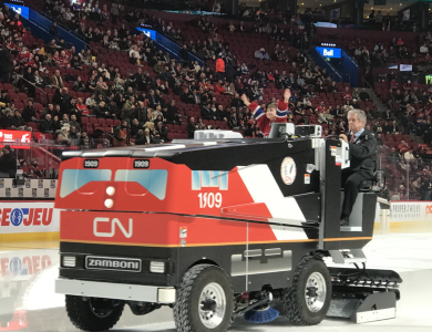 Encan des Canadiens de Montréal Expérience Zamboni